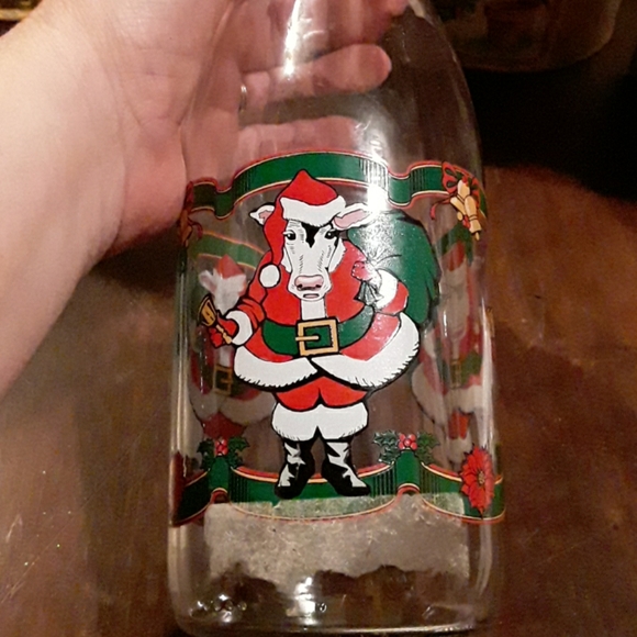 SANTA  COW MILK BOTTLE. - Picture 5 of 5